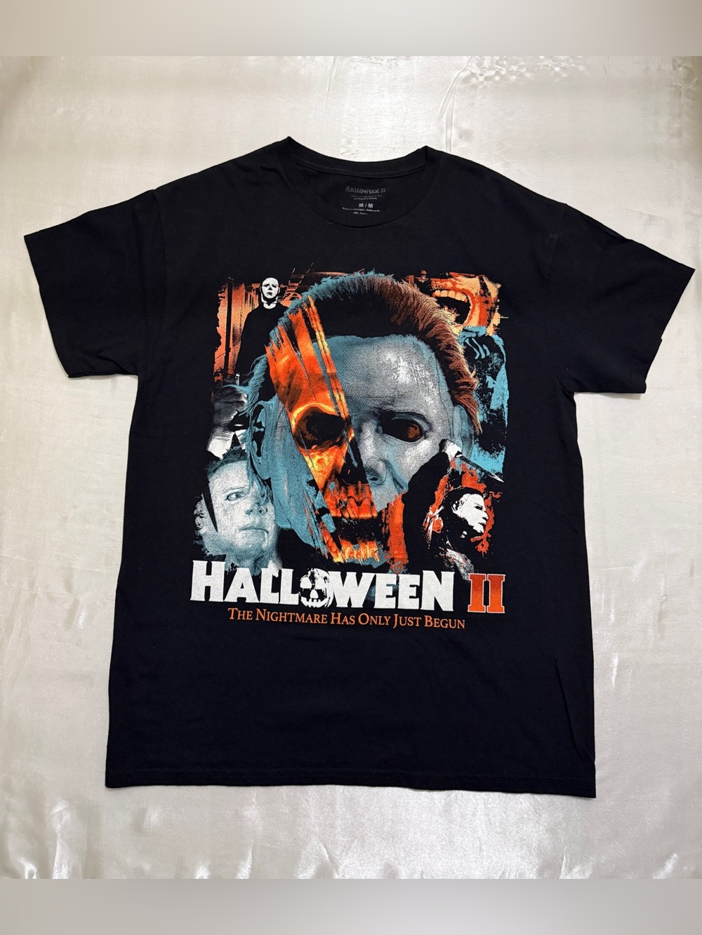 Halloween II Michael Myers black cotton t-shirt